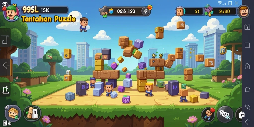 Tampilan gameplay 99SL yang menantang dan seru.
