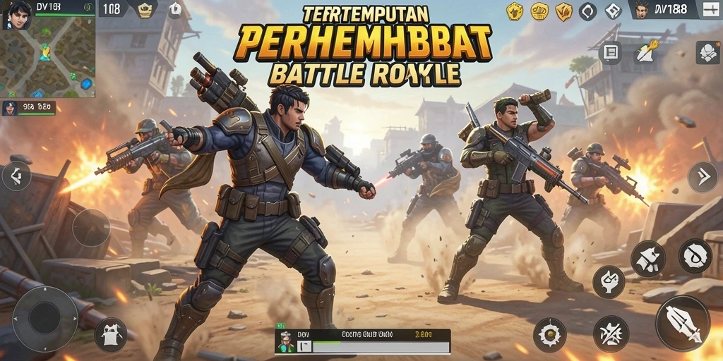 Tampilan utama gameplay BD188 dengan pertempuran yang mendebarkan.