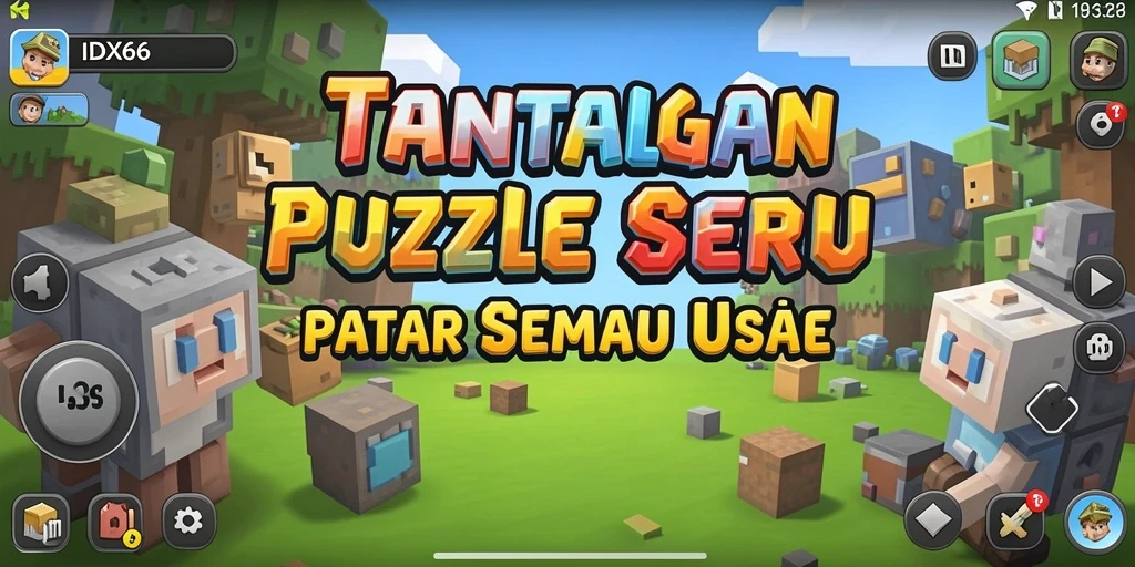 Screenshot gameplay <strong>IDX66</strong> menampilkan tantangan puzzle yang menarik.