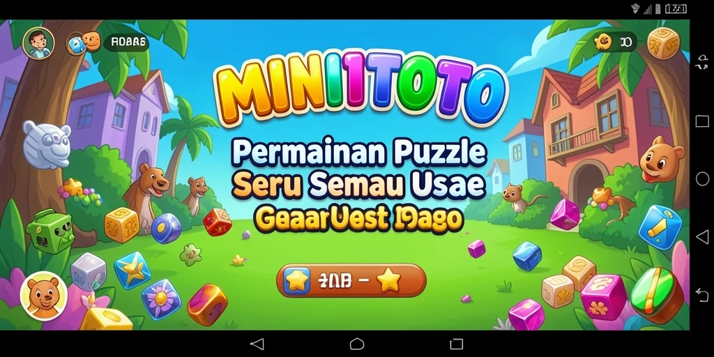 Tampilan gameplay MINITOTO yang menarik dan penuh warna.