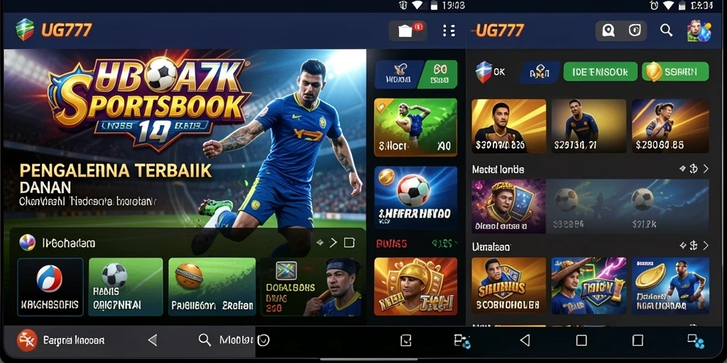 Tampilan screenshot UG777 menampilkan pengalaman taruhan yang seru dan interaktif.